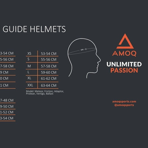 AMOQ friction MIPS helm zwart/grijs
