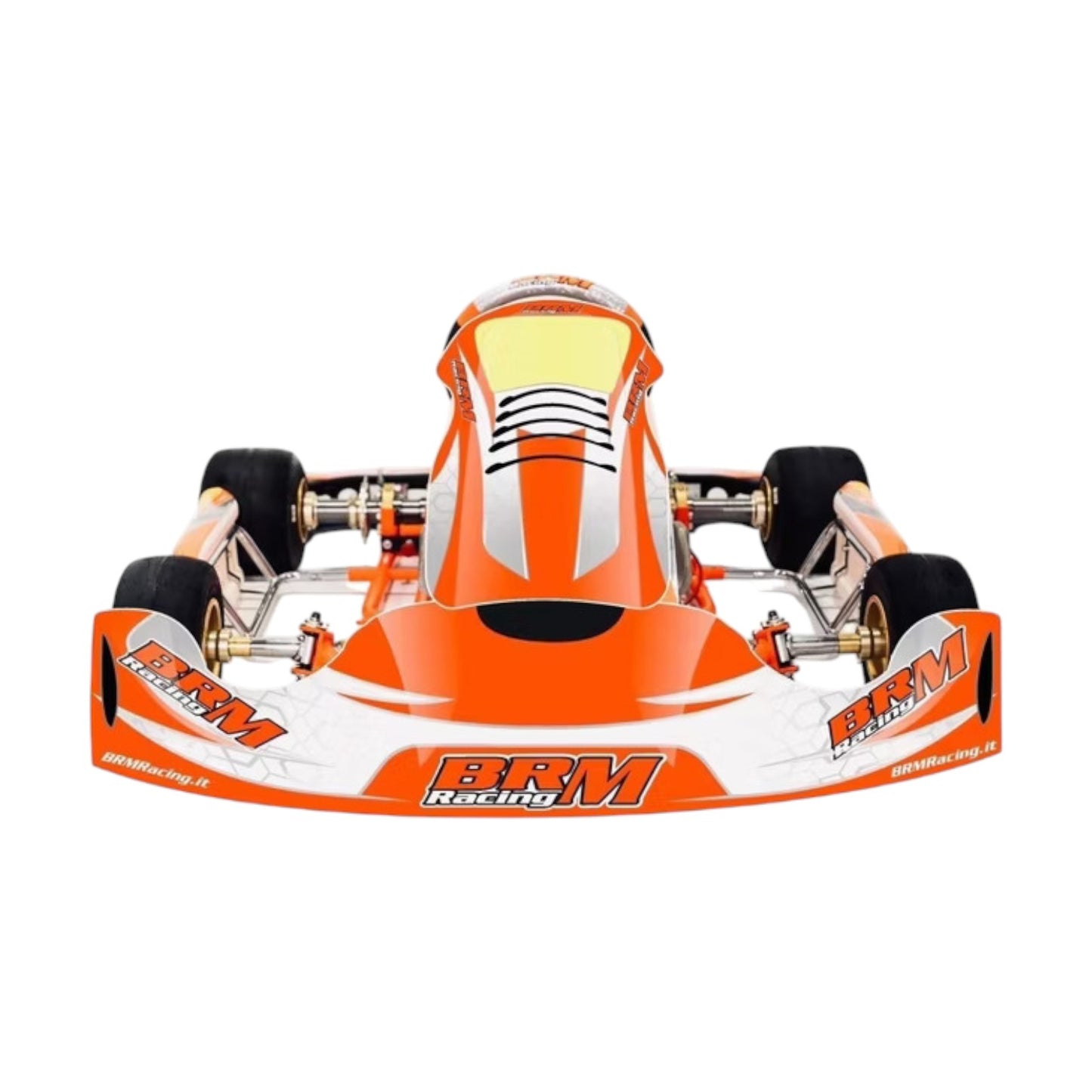 BRM KZ 2-takt schakel kart chassis compleet