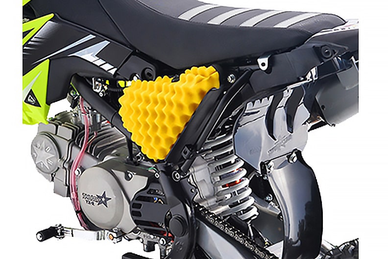 Thumpstar TSB125 schakel met E-start